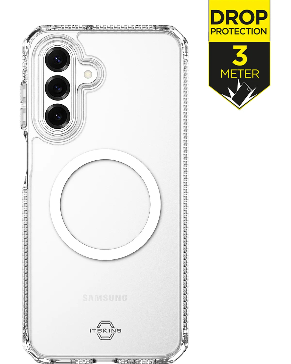 ITSKINS Level 2 Hybrid MagClear_R Hoesje – Samsung Galaxy A17 4G/5G – Transparant