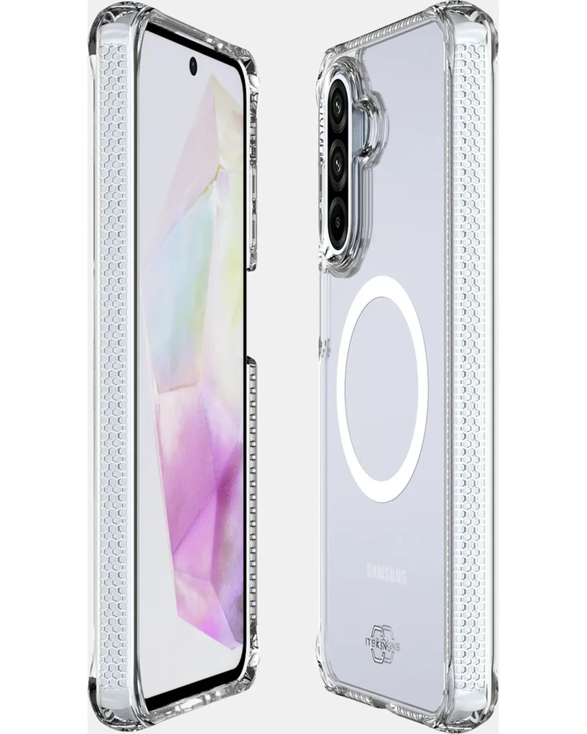 ITSKINS Level 2 Hybrid MagClear_R Hoesje – Samsung Galaxy A56 5G – Transparant