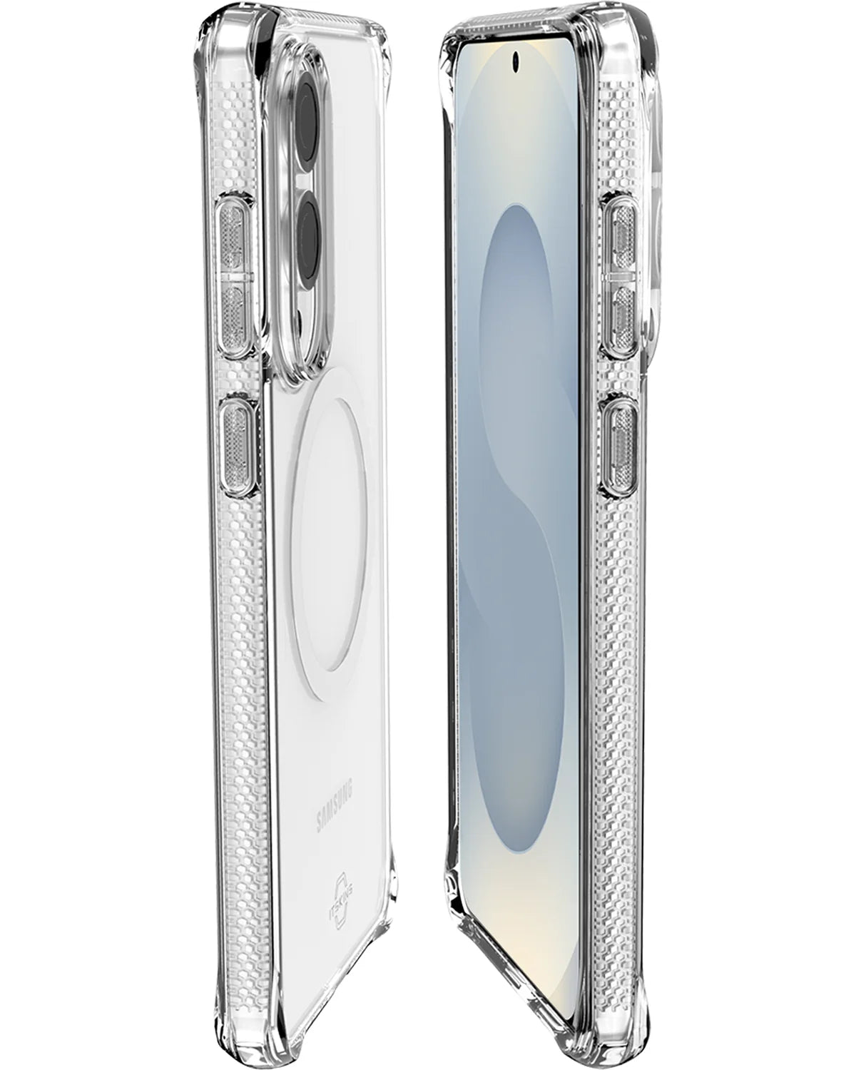 ITSKINS Level 2 Hybrid MagClear_R Hoesje – Samsung Galaxy S25 Edge 5G – Transparant