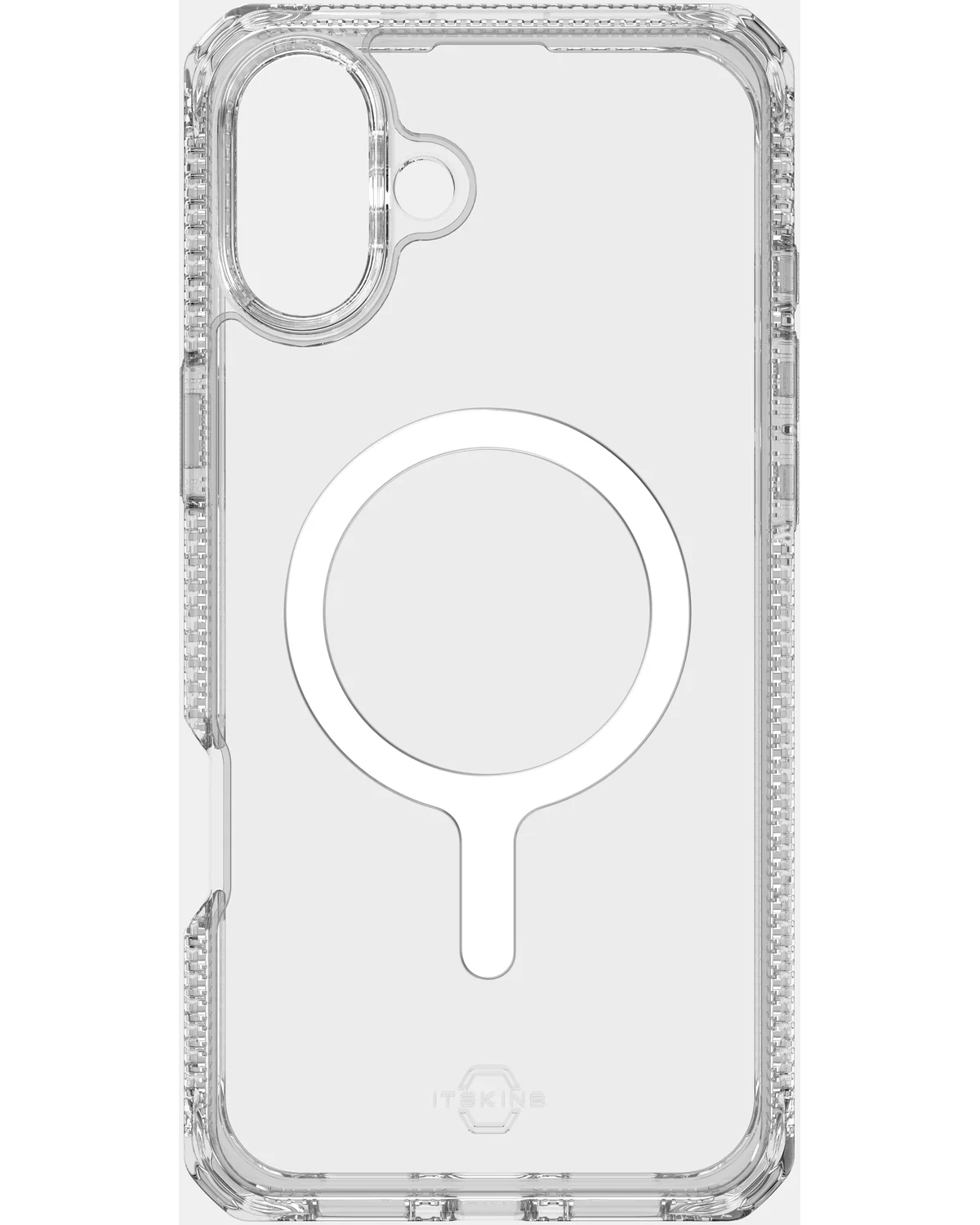 ITSKINS Level 2 HybridMagClear_R Telefoonhoesje Apple iPhone 16 Transparant