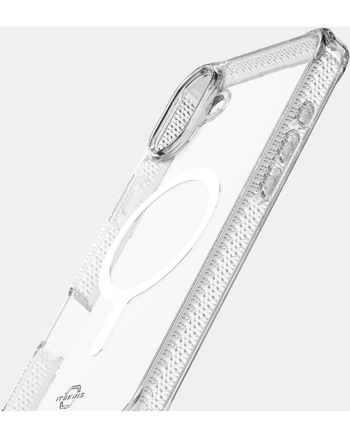 ITSKINS Level 2 HybridMagClear_R Telefoonhoesje Apple iPhone 16 Transparant