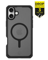 ITSKINS Level 2 HybridMagFrost_R Telefoonhoesje Apple iPhone 16 Plus Zwart