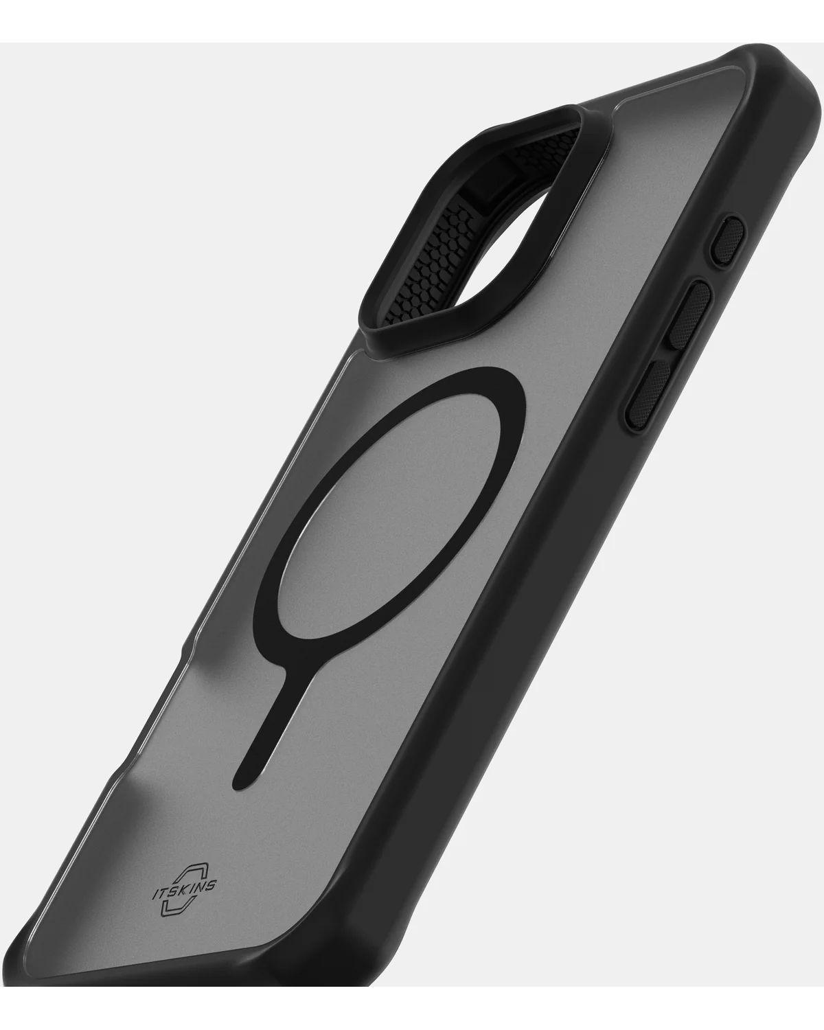 ITSKINS Level 2 HybridMagFrost_R Telefoonhoesje Apple iPhone 16 Pro Max Zwart