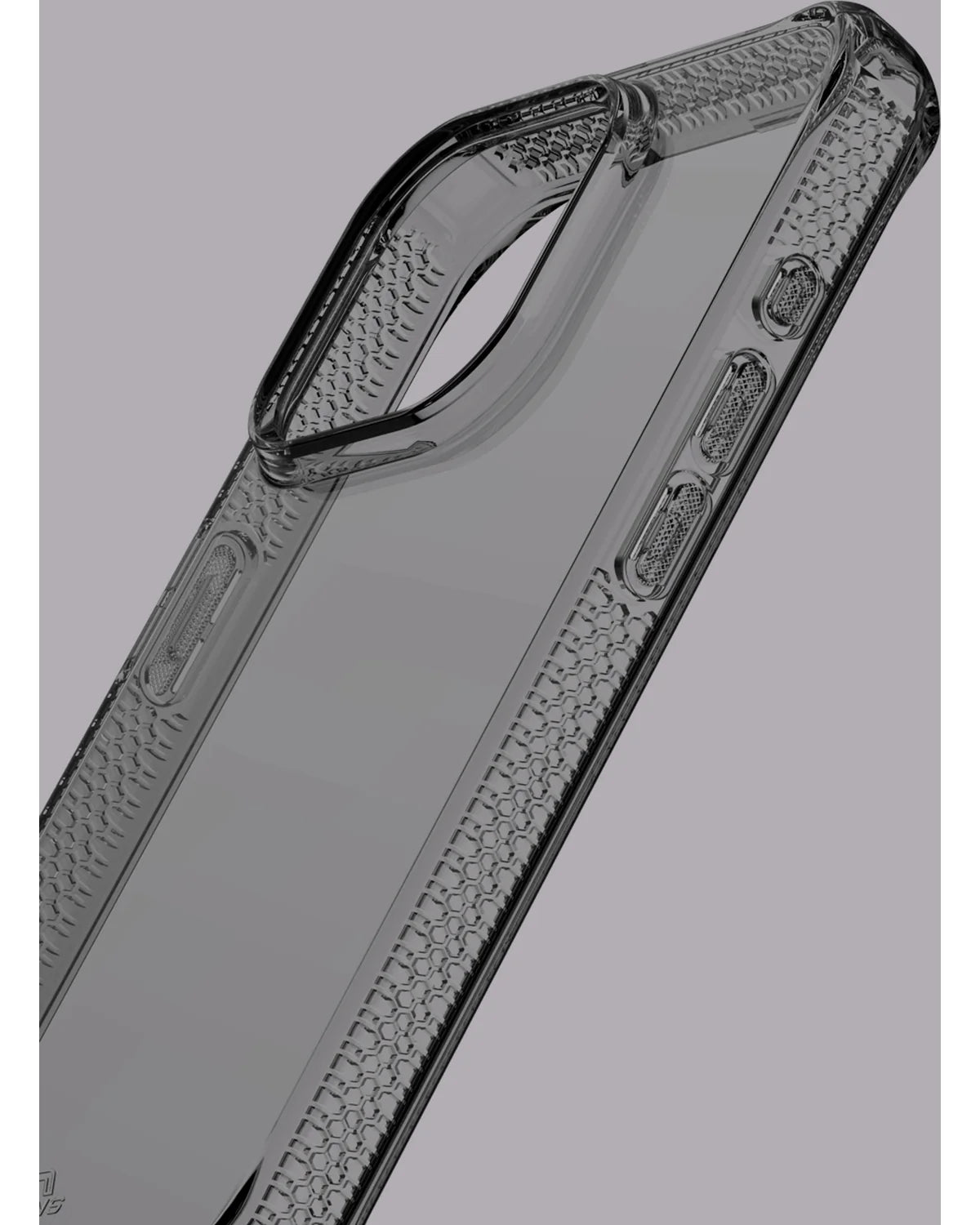 ITSKINS Level 2 SpectrumClear_R Hoesje – Apple iPhone 15 Pro – Smoke