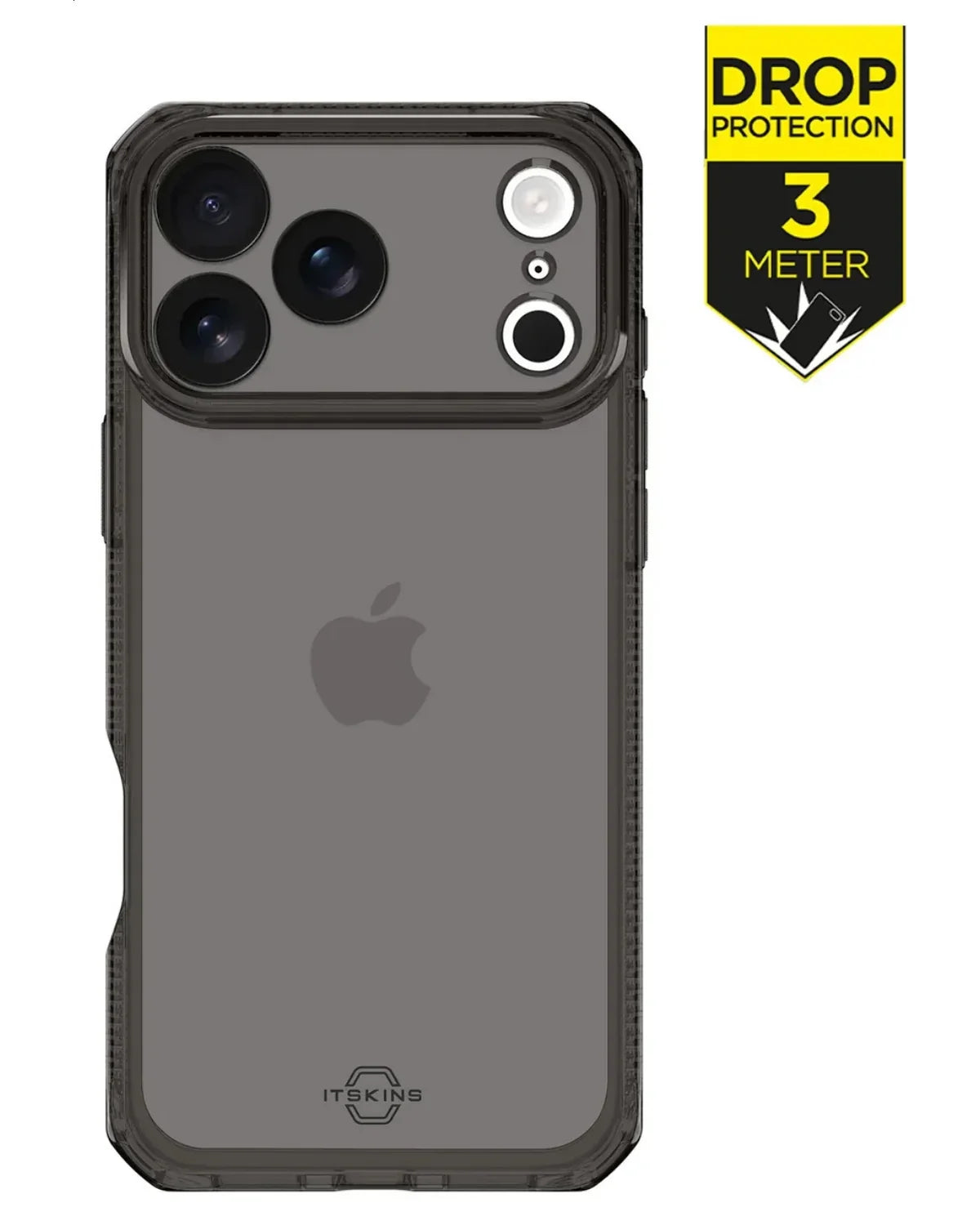 ITSKINS Level 2 SpectrumClear_R Hoesje (Case) – Apple iPhone 17 Pro – Smoke