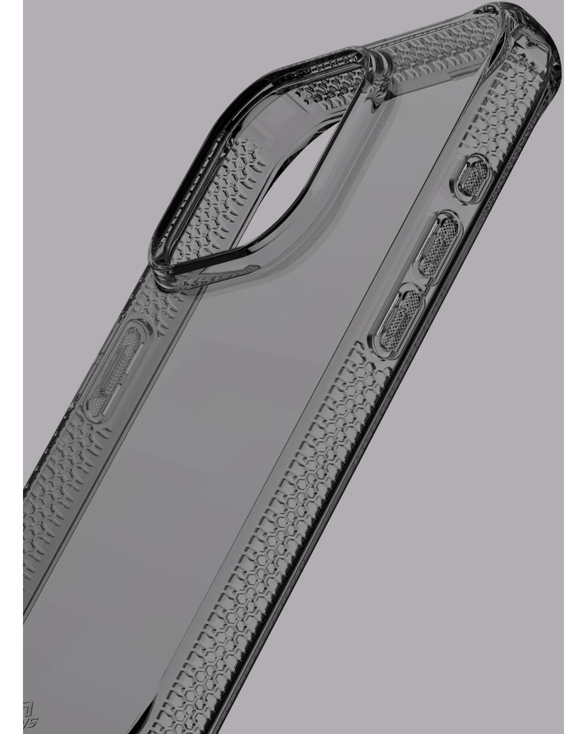 ITSKINS Level 2 SpectrumClear_R Telefoonhoesje Apple iPhone 15 Pro Max Smoke