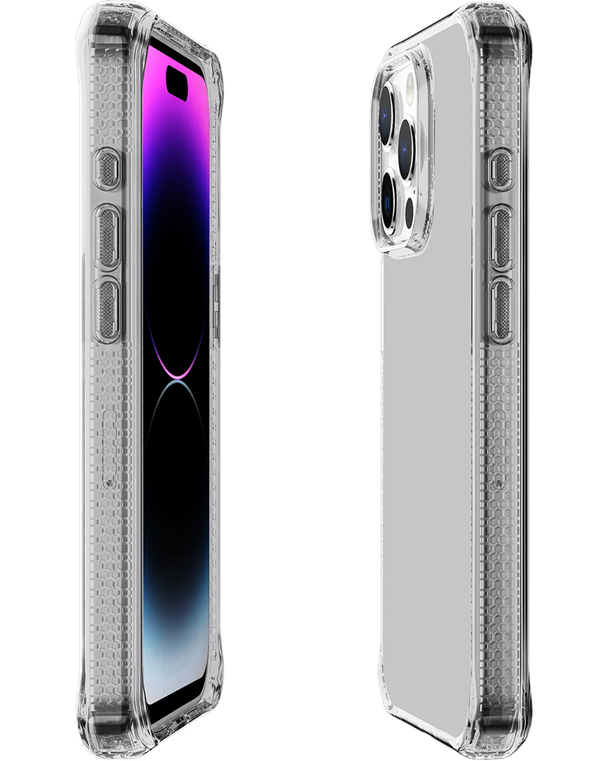 ITSKINS Level 2 SpectrumClear_R Telefoonhoesje Apple iPhone 15 Pro Max Transparant