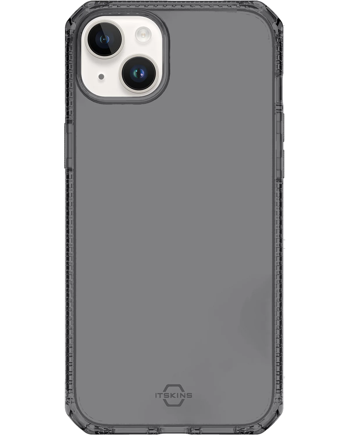 ITSKINS Level 2 SpectrumClear_R Telefoonhoesje Apple iPhone 15 Smoke