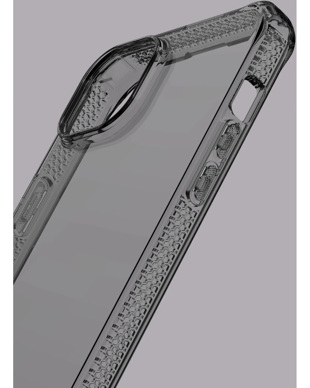 ITSKINS Level 2 SpectrumClear_R Telefoonhoesje Apple iPhone 15 Smoke