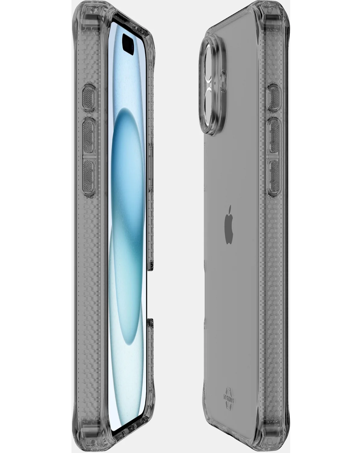 ITSKINS Level 2 SpectrumClear_R Telefoonhoesje Apple iPhone 16 Plus Smoke