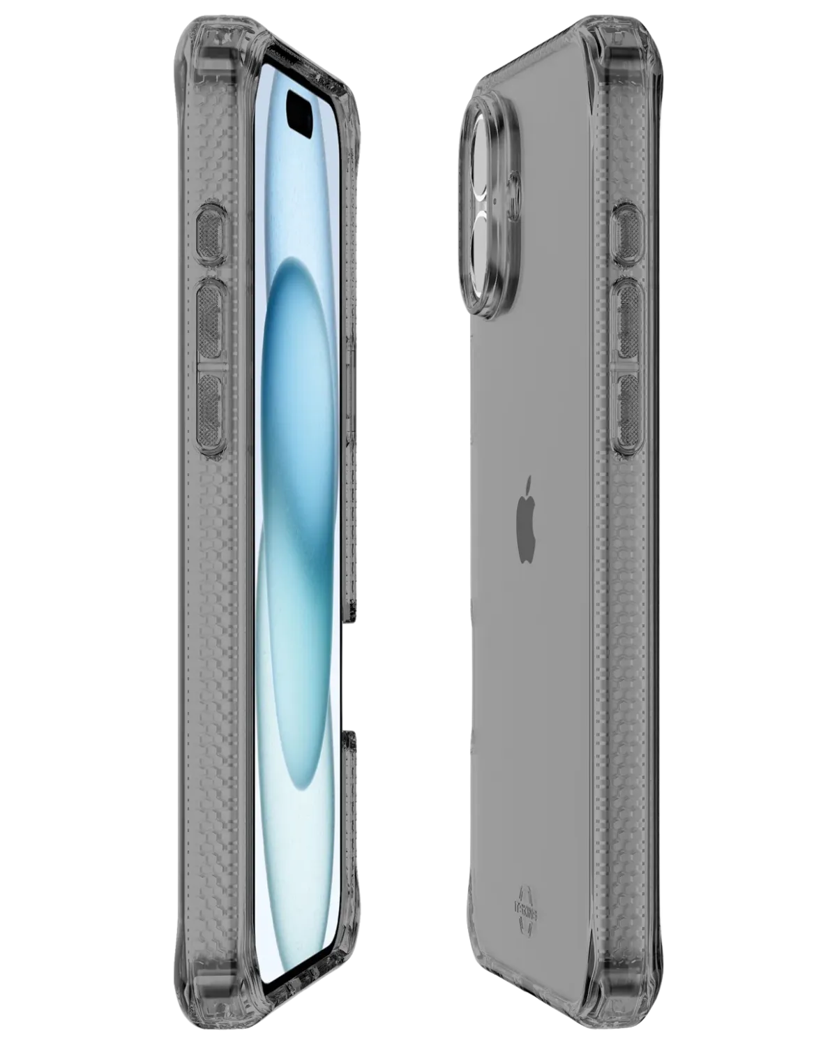 ITSKINS Level 2 SpectrumClear_R Telefoonhoesje Apple iPhone 16 Smoke