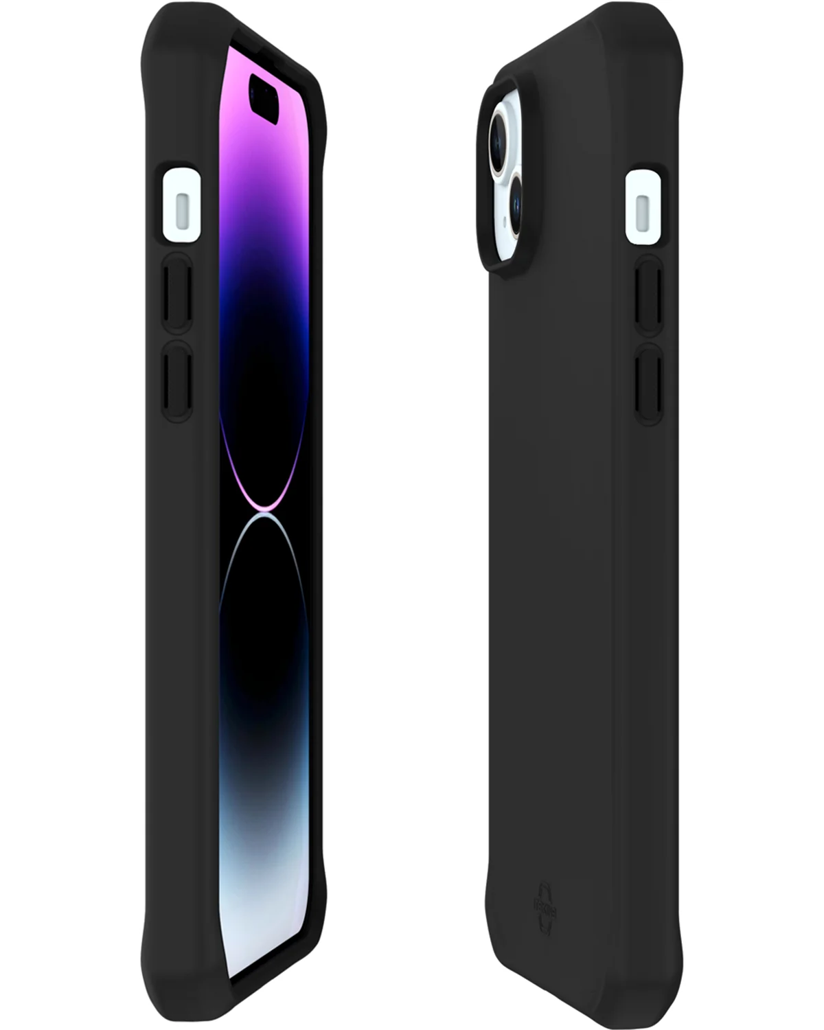 ITSKINS Level 3 SpectrumSilk_R Telefoonhoesje Apple iPhone 15 Plus Zwart