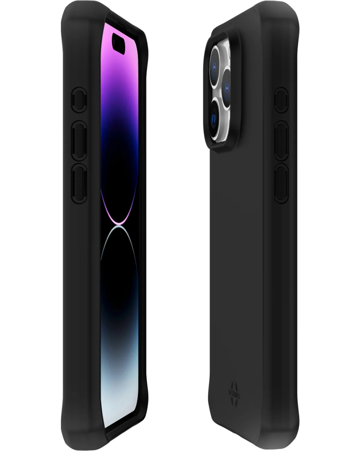 ITSKINS Level 3 SpectrumSilk_R Telefoonhoesje Apple iPhone 15 pro Max Zwart