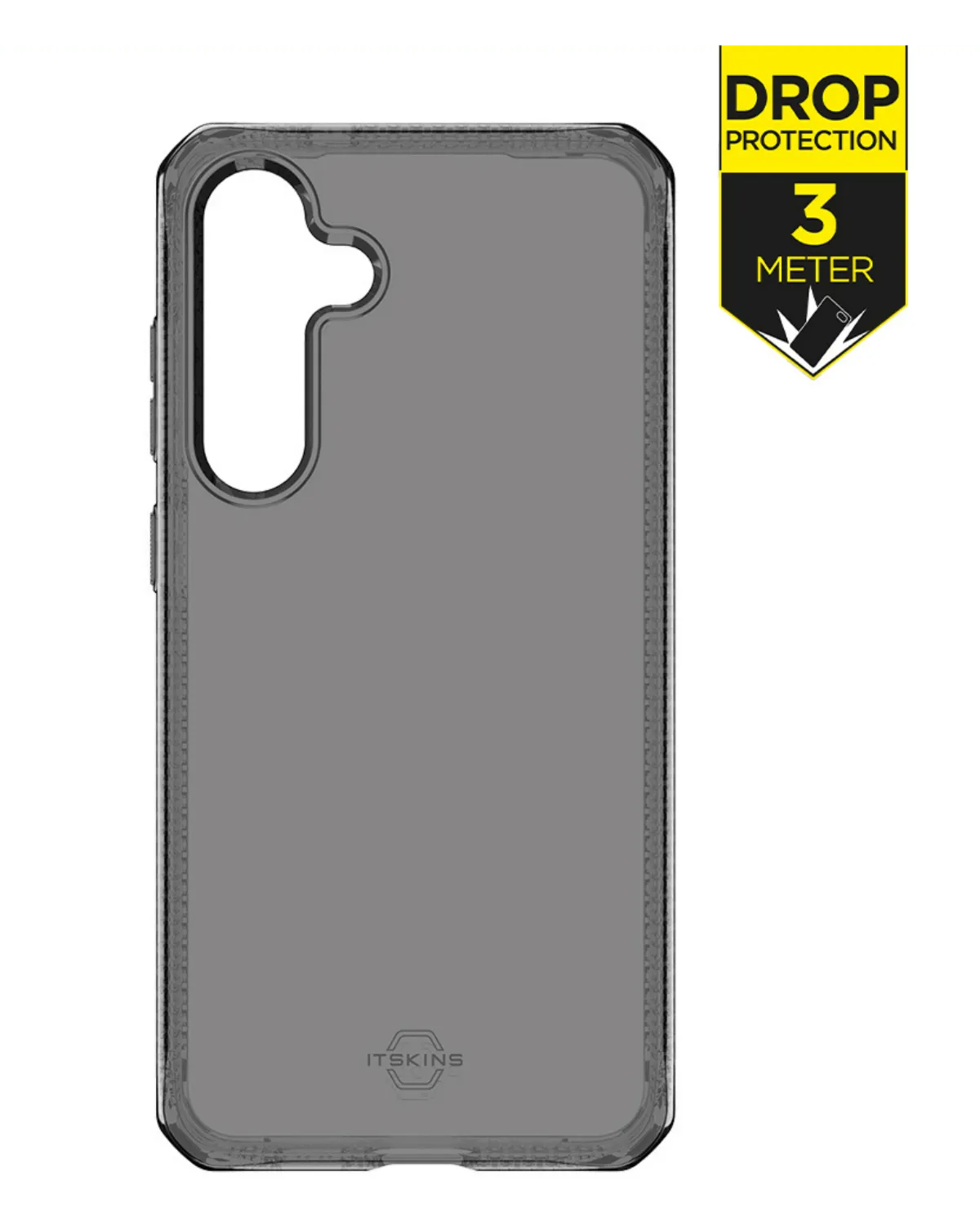 Itskins Spectrumclear_R Valbestendig Telefoonhoesje Samsung Galaxy S24 Plus Transparant Smoke