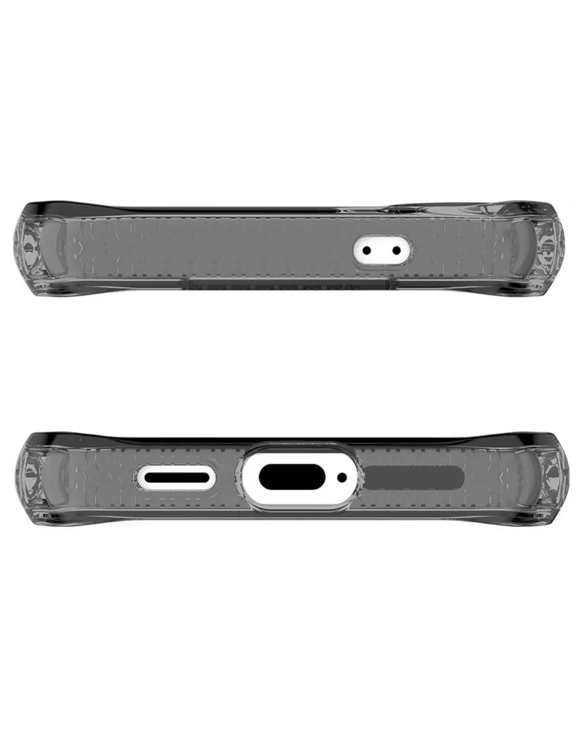 Itskins Spectrumclear_R Valbestendig Telefoonhoesje Samsung Galaxy S24 Plus Transparant Smoke