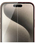ITSKINS Supreme Glass Screenprotector with Alignment Tool Apple iPhone 15 Pro Clear