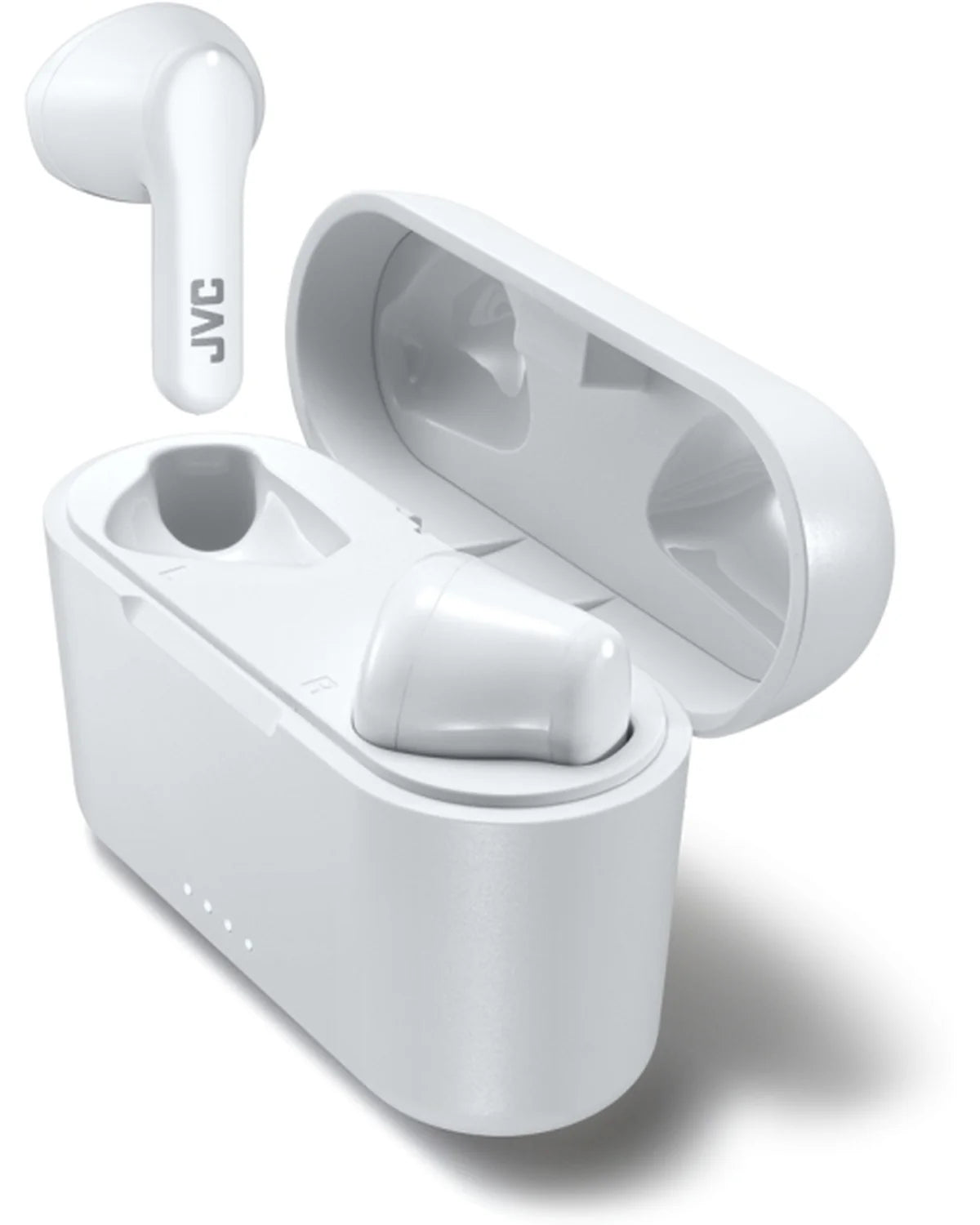 JVC HA‑A3T True Wireless Bluetooth Draadloze Oordopjes – Wit