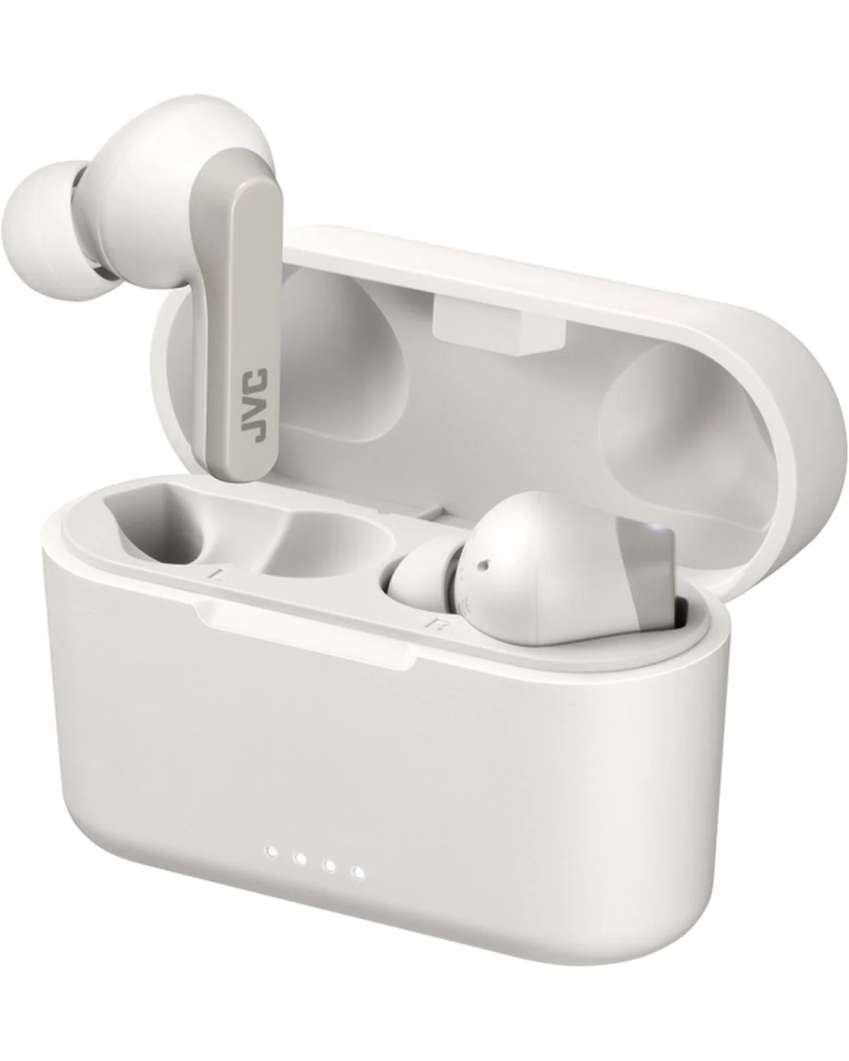 JVC HA‑A9T True Wireless Bluetooth Draadloze Oordopjes – Wit