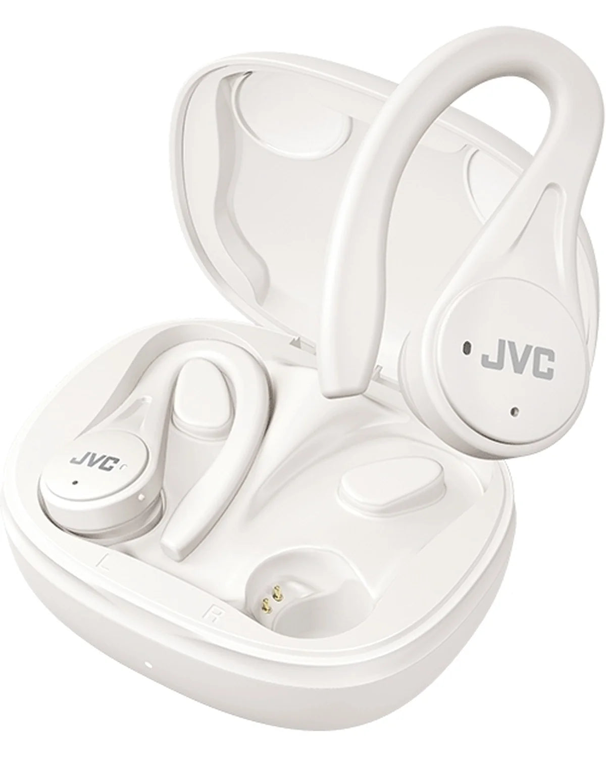 JVC HA‑EC25T Fitness True Wireless Bluetooth Draadloze Oordopjes – Wit