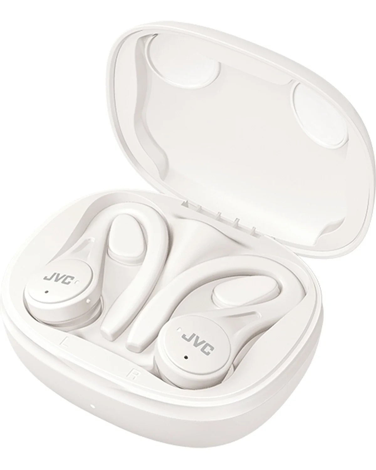 JVC HA‑EC25T Fitness True Wireless Bluetooth Draadloze Oordopjes – Wit