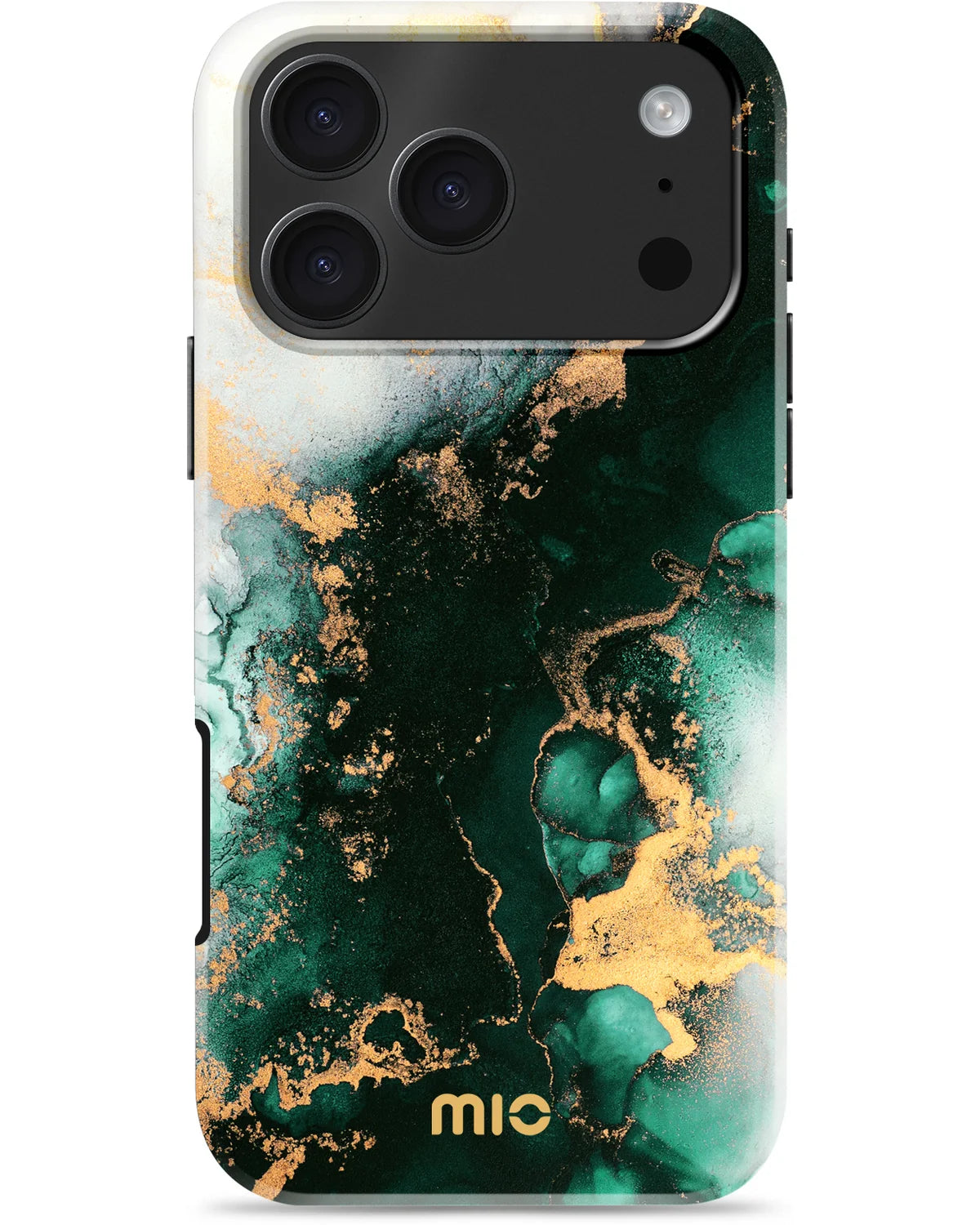 Mio by Mobilize Green Marble MagSafe Compatibel Hoesje (Case) – Apple iPhone 17 Pro Max