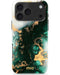 Mio by Mobilize Green Marble MagSafe Compatibel Hoesje (Case) – Apple iPhone 17 Pro Max