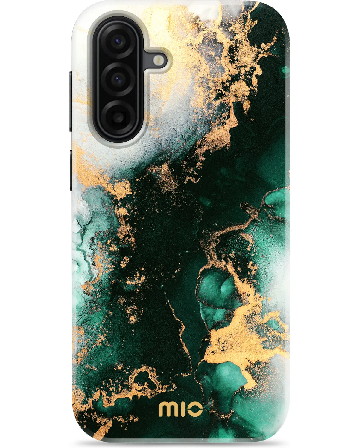 Mio by Mobilize Green Marble MagSafe Compatibel Hoesje – Samsung Galaxy A17 4G/5G