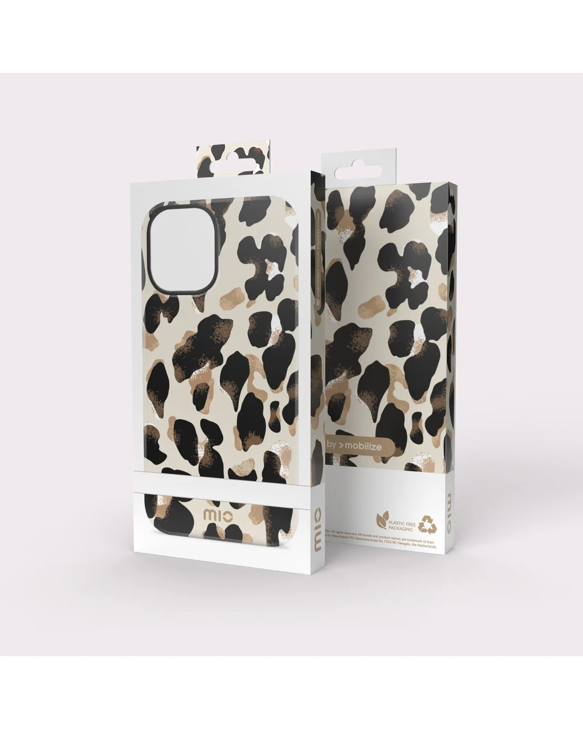 Mio by Mobilize Leopard MagSafe Compatibel Hoesje – Samsung Galaxy S25 Fe 5G