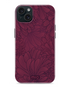 Mio By Mobilize Mio Berry Blooms Magsafe Compatibel Telefoonhoesje iPhone 15 Bordeaux