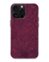 Mio By Mobilize Mio Berry Blooms Magsafe Compatibel Telefoonhoesje iPhone 16 Pro Bordeaux