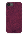 Mio By Mobilize Mio Berry Blooms Magsafe Compatibel Telefoonhoesje iPhone 16e Bordeaux