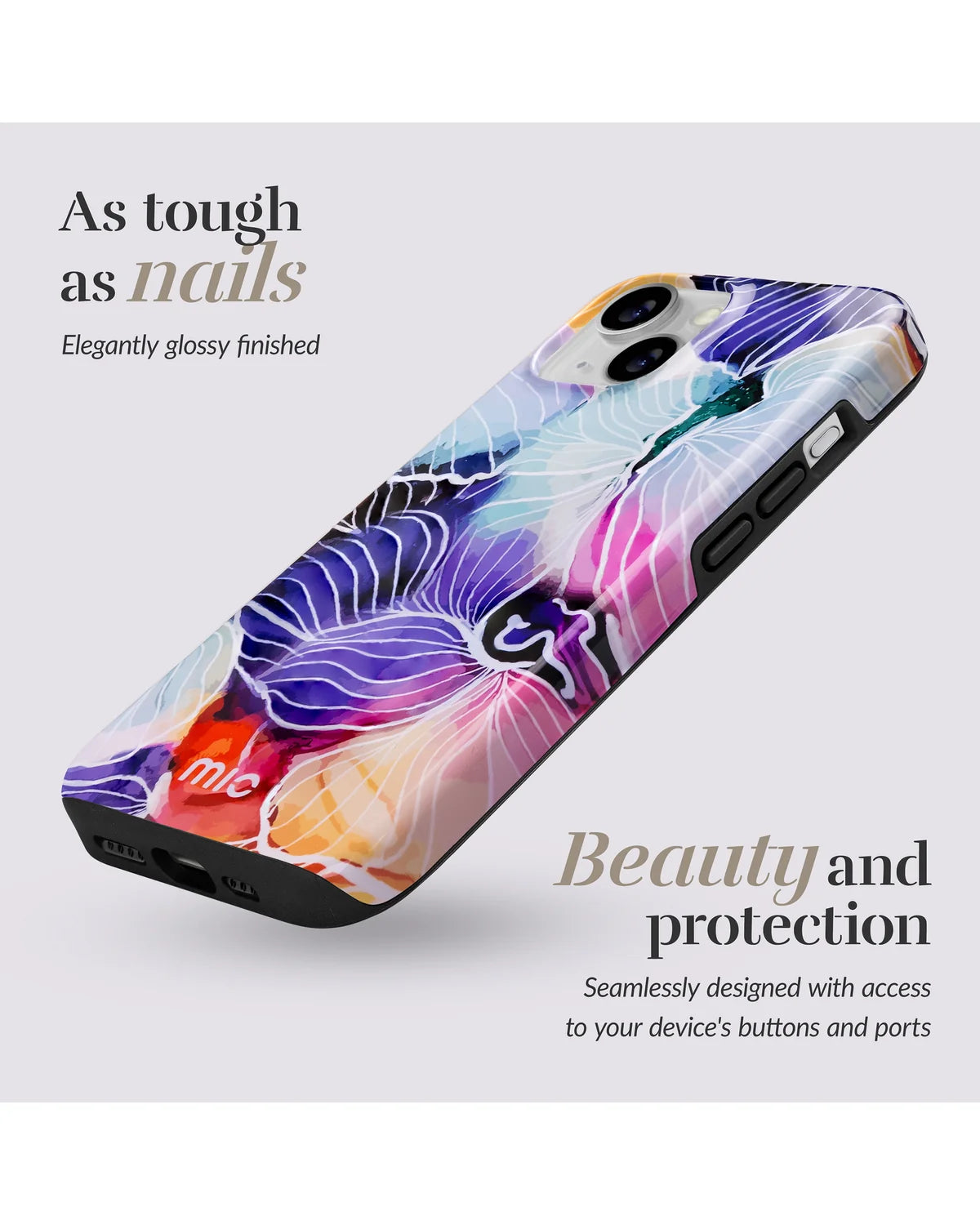 Mio By Mobilize Mio Flowers Magsafe Compatibel Telefoonhoesje – Apple iPhone 17 Pro Max