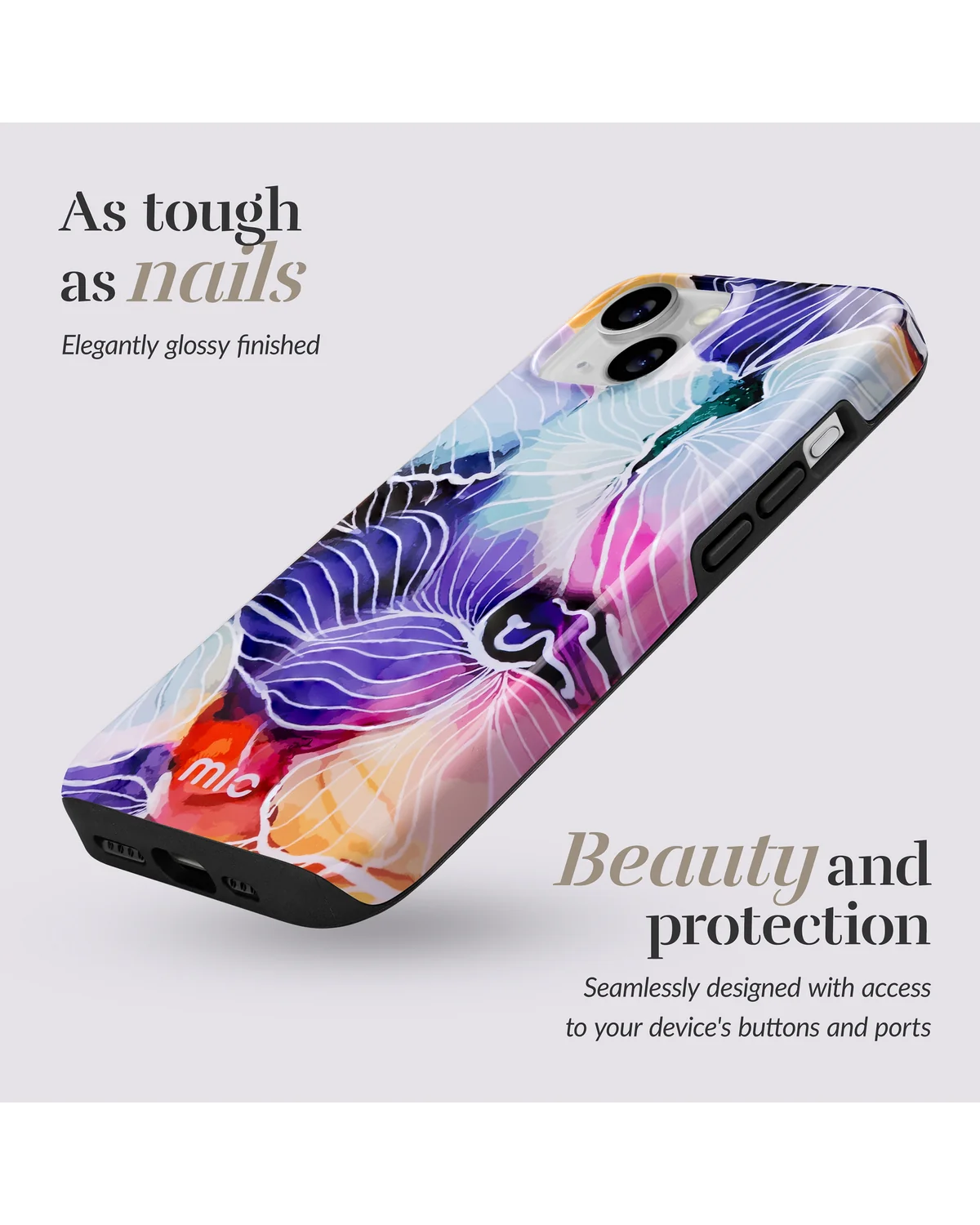 Mio By Mobilize Mio Flowers Magsafe Compatibel Telefoonhoesje Iphone 16 Pro