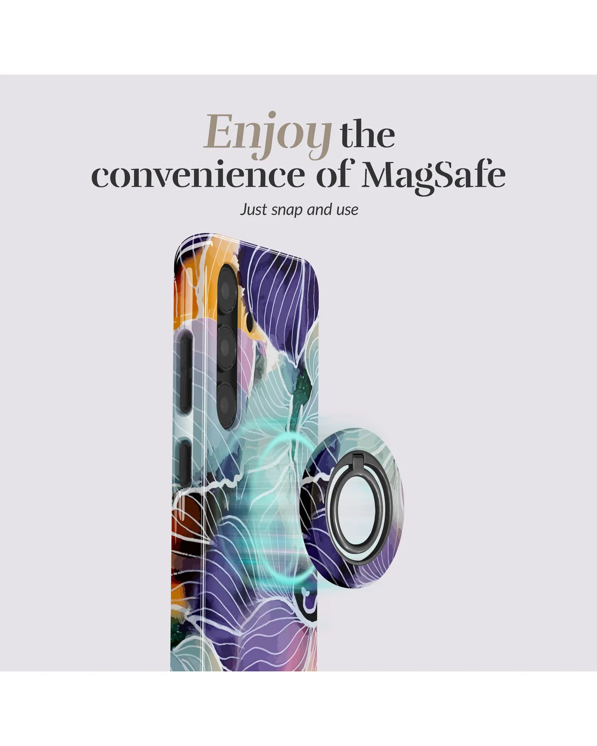 Mio By Mobilize Mio Flowers Magsafe Compatibel Telefoonhoesje – Samsung Galaxy A36 5G / A56 5G