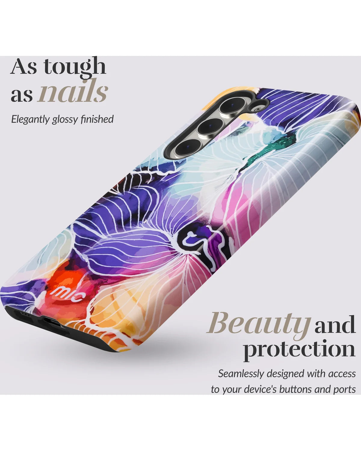 Mio By Mobilize Mio Flowers Magsafe Compatibel Telefoonhoesje – Samsung Galaxy S24 5G / S25 5G