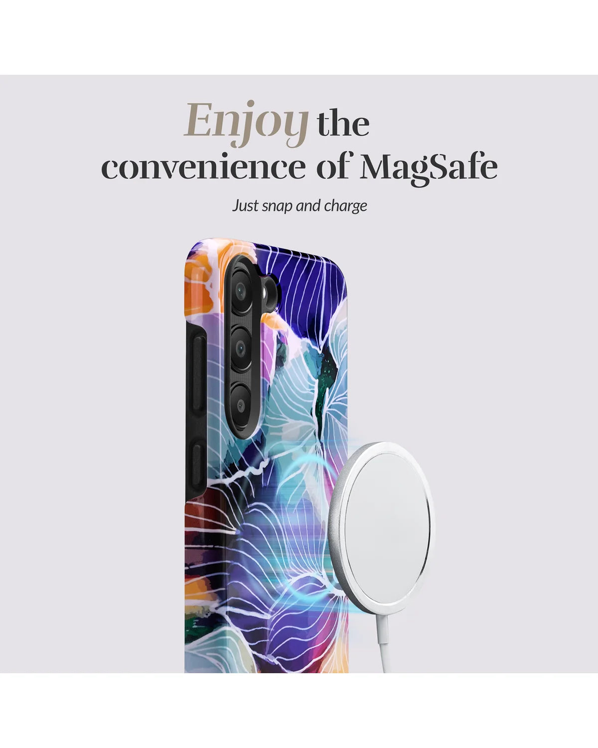 Mio By Mobilize Mio Flowers Magsafe Compatibel Telefoonhoesje – Samsung Galaxy S25 Edge 5G