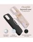 Mio By Mobilize Mio Gold Marble Magsafe Compatibel Telefoonhoesje iPhone 15 Zand-Goud