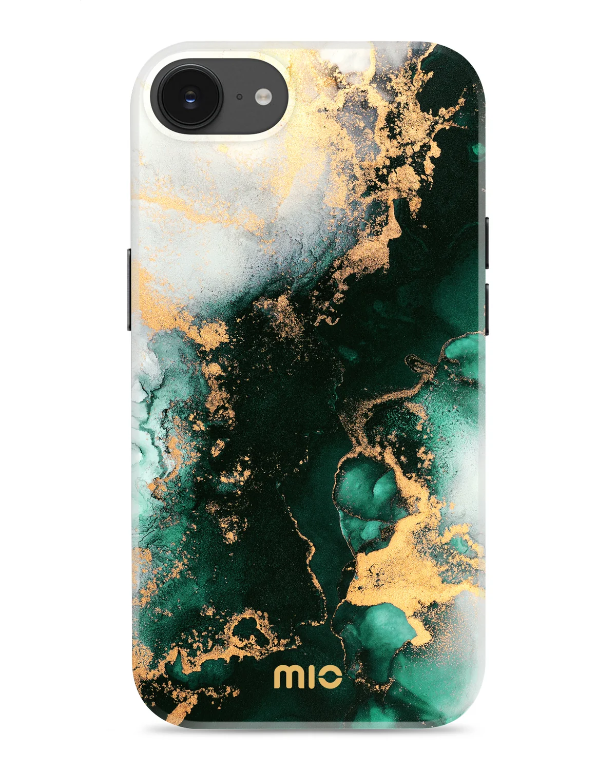 Mio By Mobilize Mio Green Marble Magsafe Compatibel Telefoonhoesje iPhone 16e