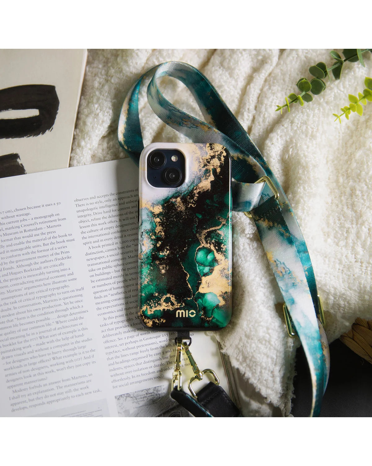 Mio By Mobilize Mio Green Marble Magsafe Compatibel Telefoonhoesje – Samsung Galaxy S25 Plus 5G