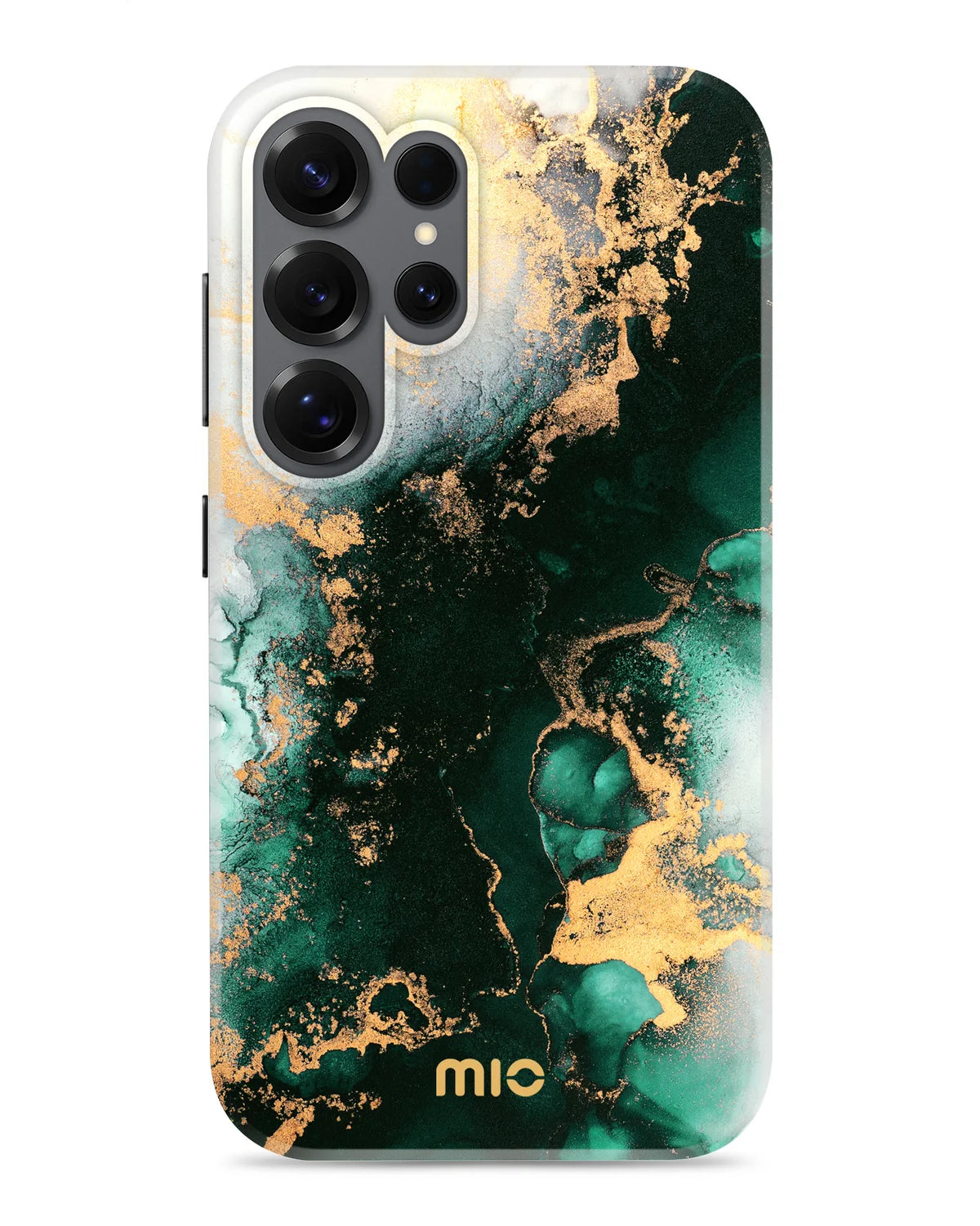 Mio By Mobilize Mio Green Marble Magsafe Compatibel Telefoonhoesje – Samsung Galaxy S25 Ultra 5G