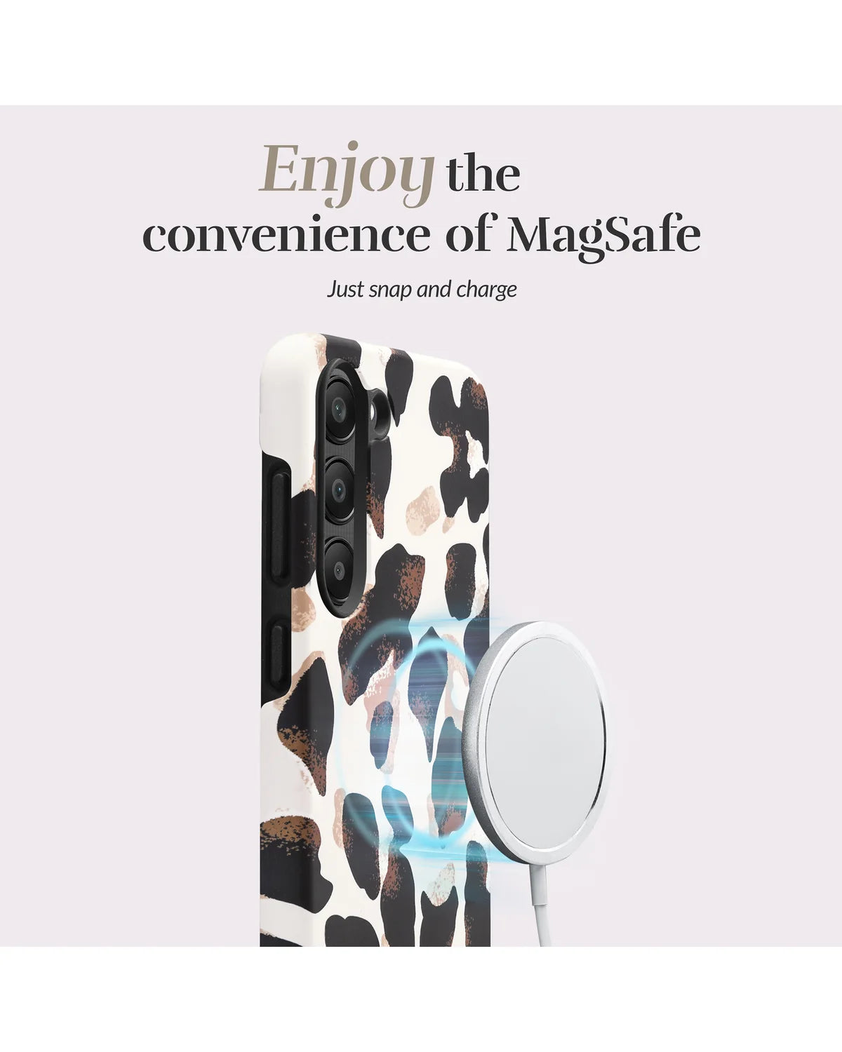 Mio By Mobilize Mio Leopard Magsafe Compatibel Telefoonhoesje – Samsung Galaxy S24 Fe 5G