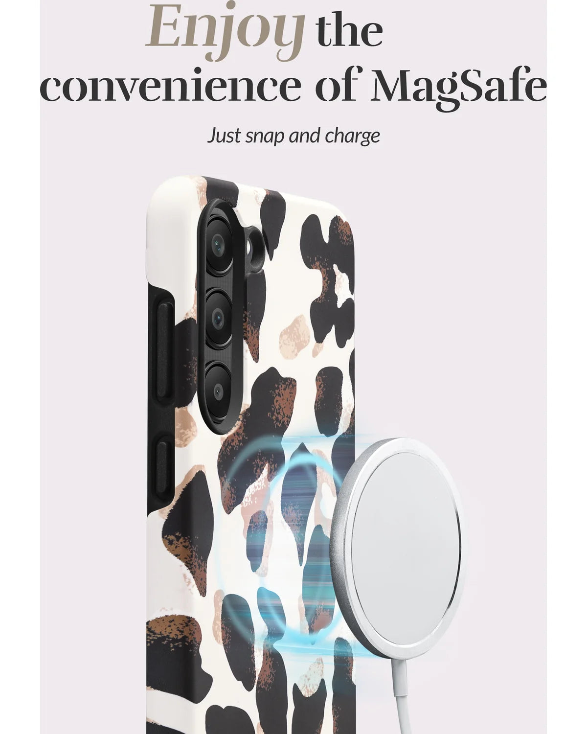 Mio By Mobilize Mio Leopard Magsafe Compatibel Telefoonhoesje – Samsung Galaxy S24 Ultra 5G