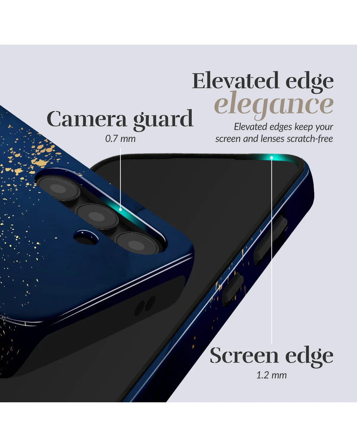 Mio By Mobilize Mio Midnight Sparkle Magsafe Compatibel Telefoonhoesje – Samsung Galaxy S25 Ultra 5G