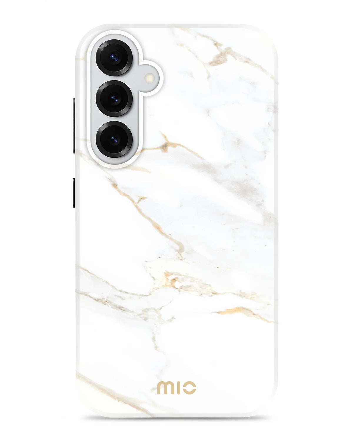 Mio By Mobilize Mio White Marble Magsafe Compatibel Telefoonhoesje – Samsung Galaxy S25 Plus 5G