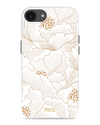 Mio By Mobilize Mio White Roses Magsafe Compatibel Telefoonhoesje iPhone 16e Wit