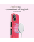 Mio By Mobilize Mio Wild Hearts Magsafe Compatibel Telefoonhoesje Iphone 16 Plus Roze