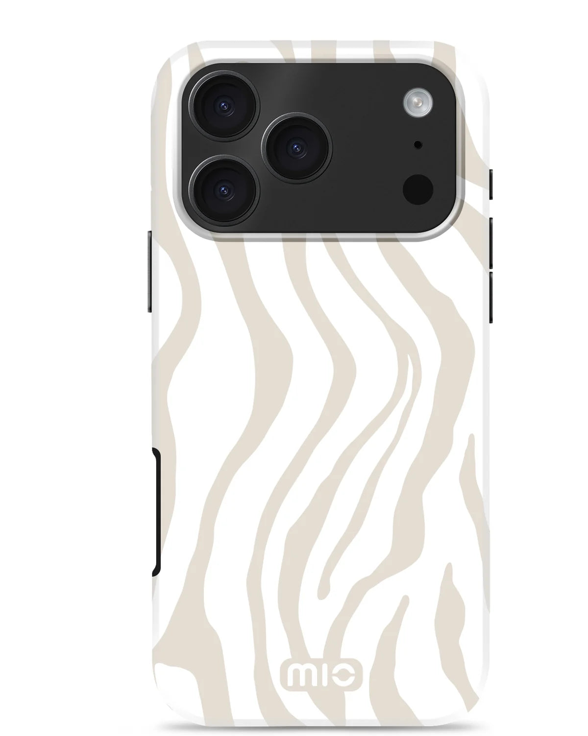 Mio by Mobilize Sandy Zebra MagSafe Compatibel Hoesje (Case) – Apple iPhone 17 Pro