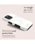 Mio by Mobilize White Marble MagSafe Compatibel Hoesje (Case) – Apple iPhone 17