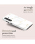 Mio by Mobilize White Marble MagSafe Compatibel Hoesje – Samsung Galaxy S25 Edge 5G