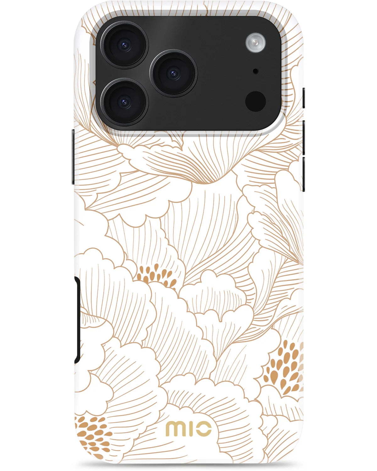 Mio by Mobilize White Roses MagSafe Compatibel Hoesje (Case) – Apple iPhone 17 Pro